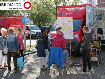 BSAG-Tour in Findorff: Stadtteil der Fahrradfahrenden