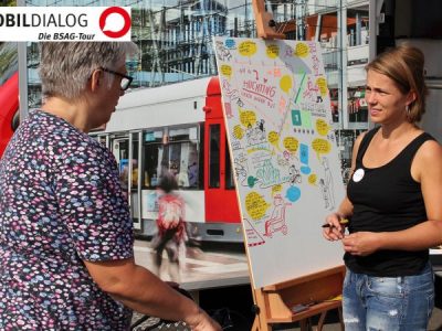 BSAG-Tour in Huchting: Stadtteil der Autofahrer?