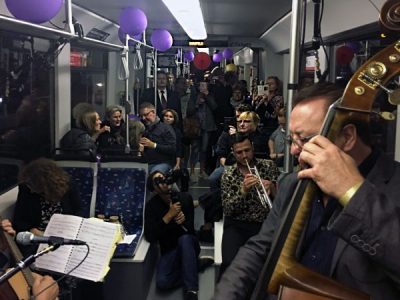 So klang das Straßenbahn-Konzert der Bremer Philharmoniker