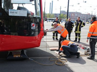 Feuerwehr Bremen probt mit dem »Nordlicht«