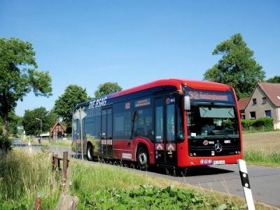 Unterwegs in Bremen: Die Linie 62 pendelt zwischen Industrie und Idylle